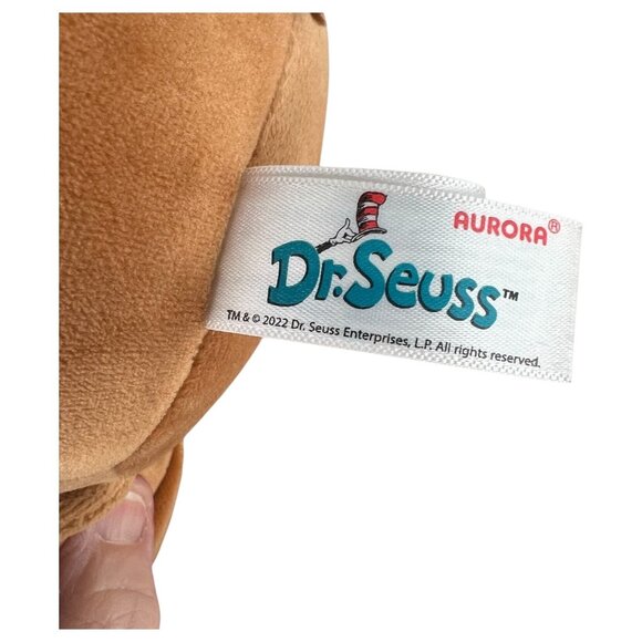 Dr. Seuss Max Plush Dog Reindeer From the Grinch Antlers Stuffed Animal Aurora - Picture 6 of 10